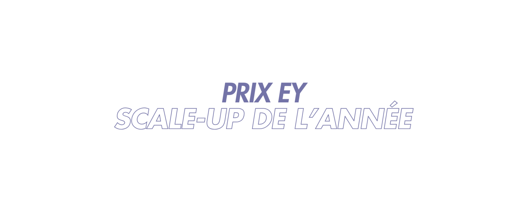 Prix EY Scale-Up de l'année