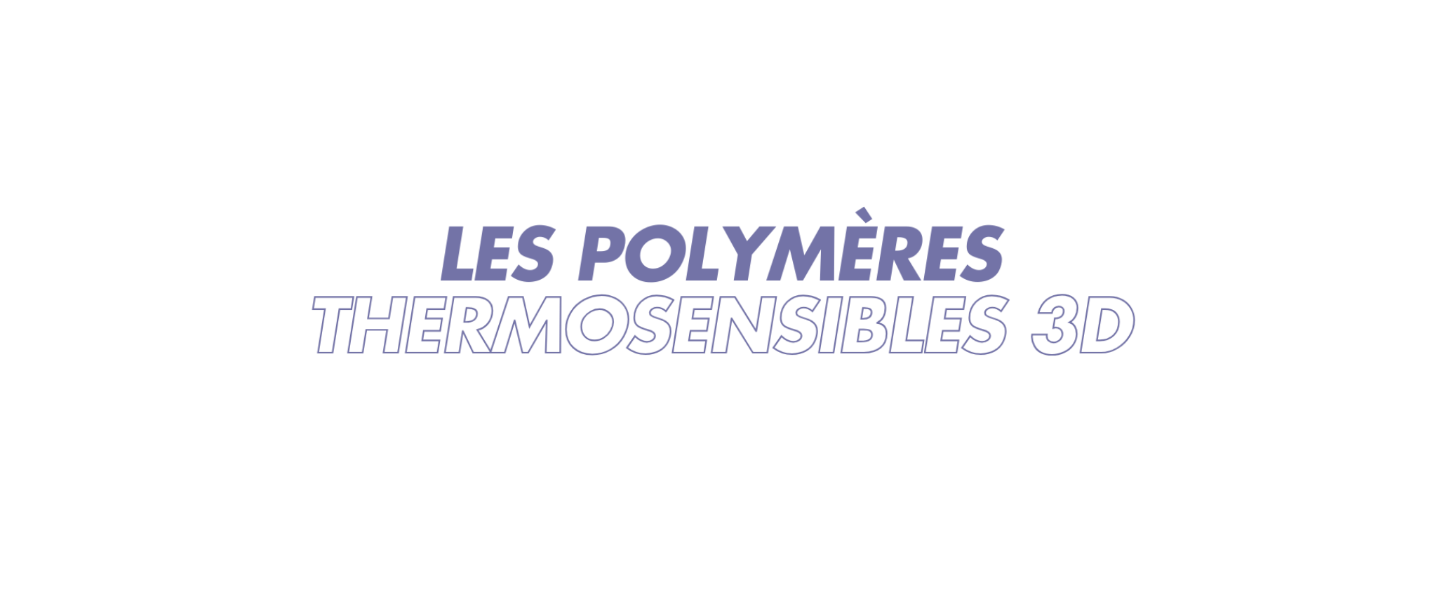 Les polymères thermosensibles