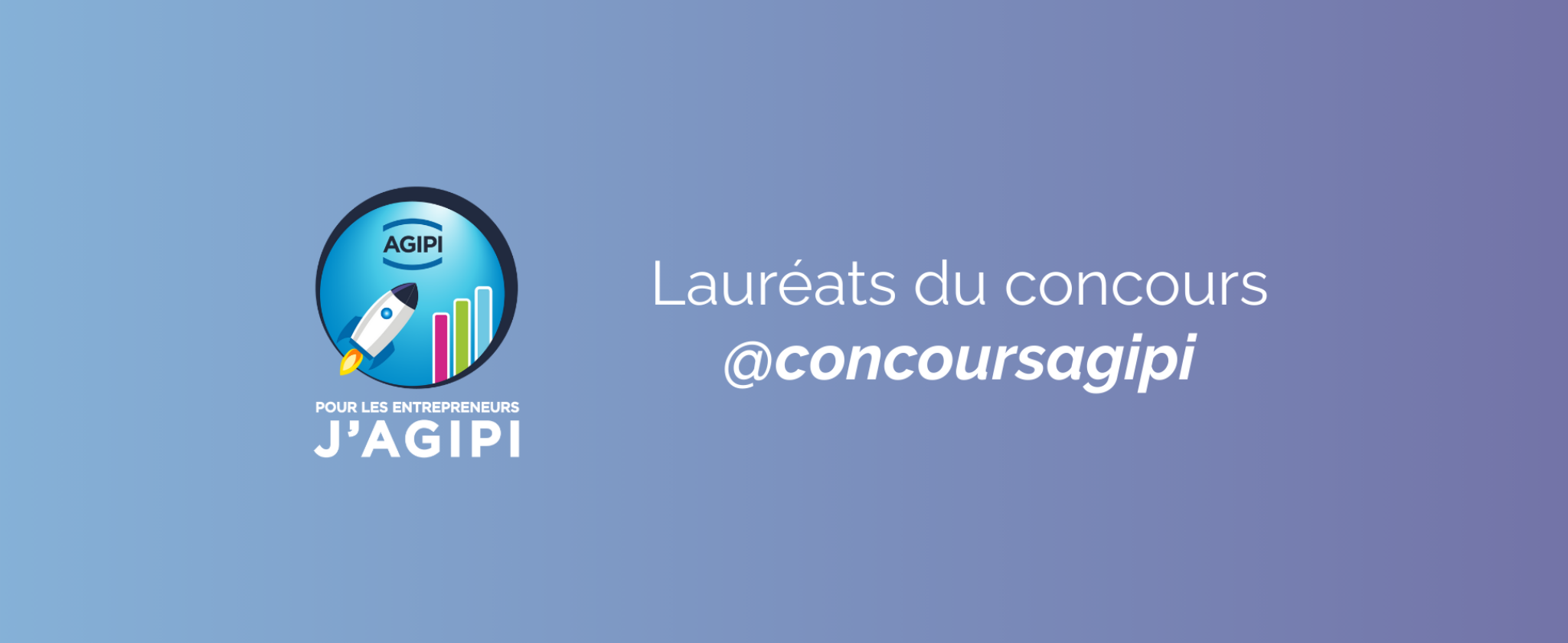 Lauréats du concours Pour les entrepreneurs j'AGIPI